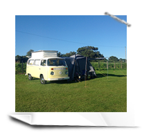 Volkswagen camper van hire Cornwall