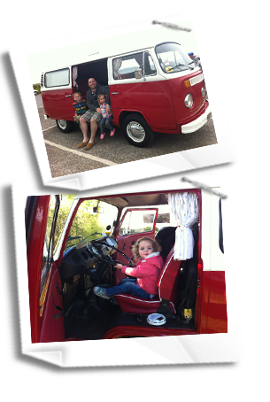 Volkswagen campervan hire Devon